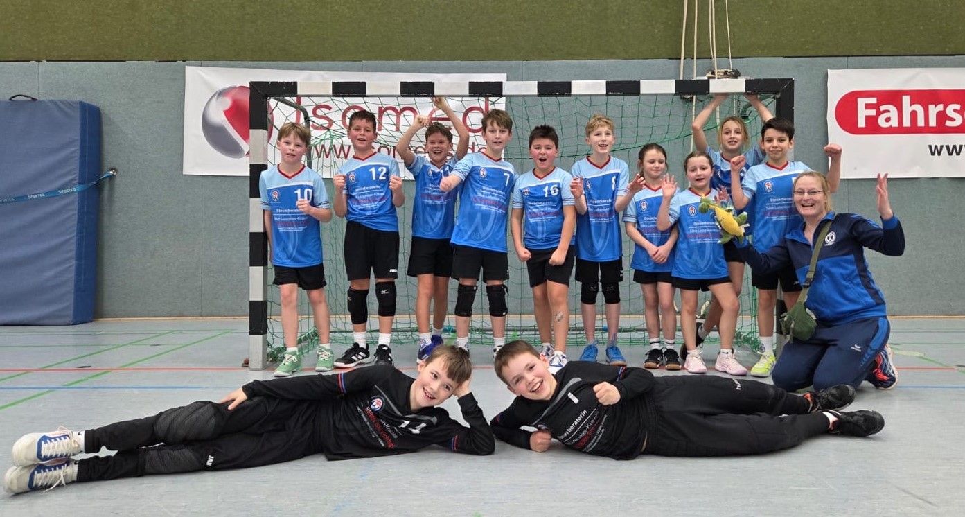 Die gem. E1-Jugend der TV-Handballer feierte einen Heimsieg. Foto: Verein