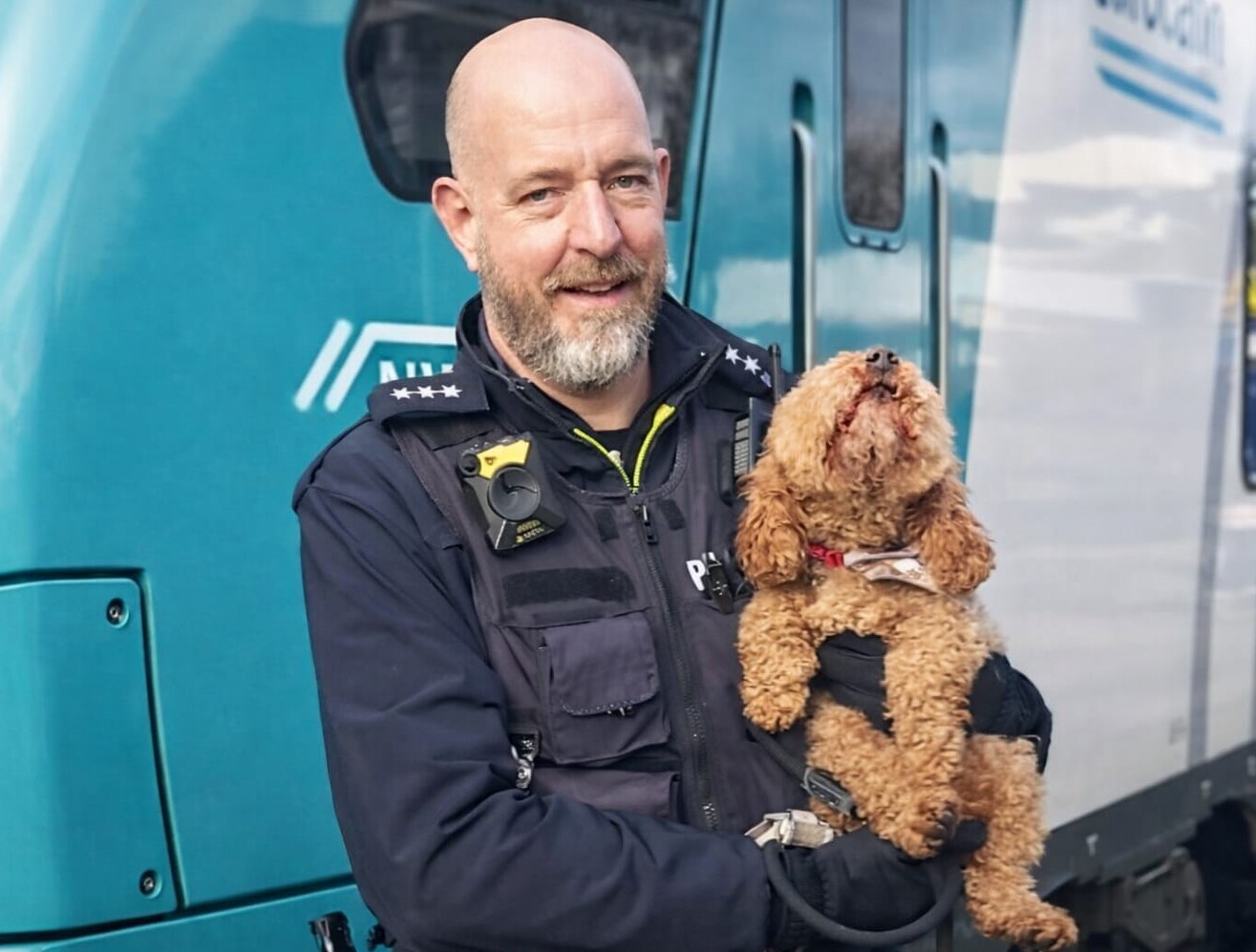 Die Polizei Coesfeld konnte den kleinen Ausreißer sichern und dem Besitzer aus Werne übergeben. Foto: Polizei Coesfeld