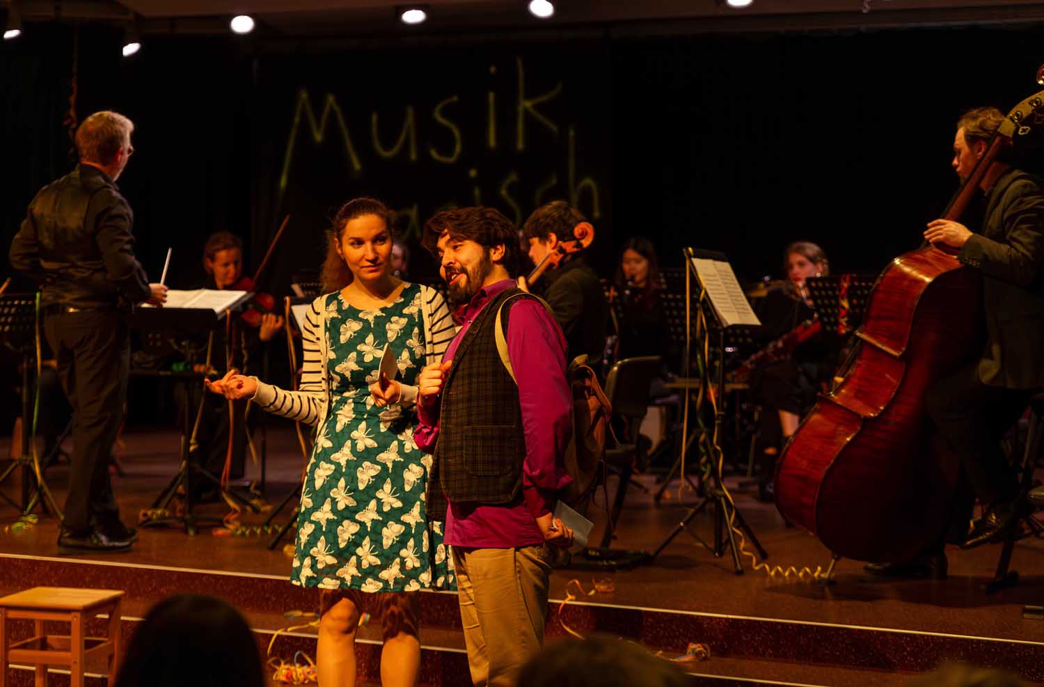 Das Konzert des Detmolder Kammerorchesters unter der Leitung von Guido Mührmann in der Aula des Gymnasiums St. Christophorus (GSC) war ein voller Erfolg. Fotos: privat