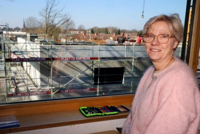 Rohbau ist fertig: Baufortschritte an der Wiehagenschule