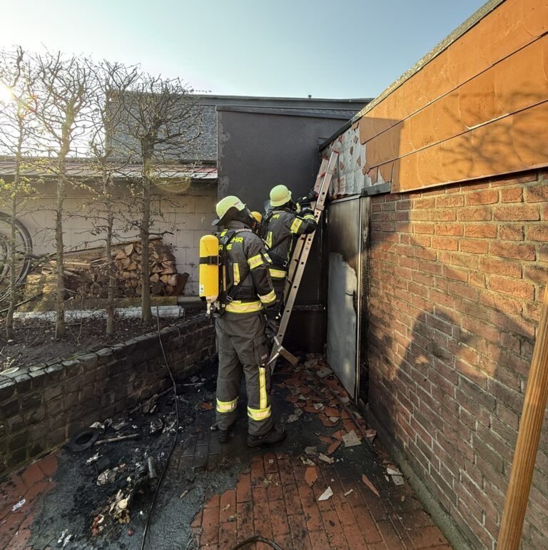 Die Feuerwehr war am Sonntag an der Selmer Landstraße im Einsatz. Foto: FFW