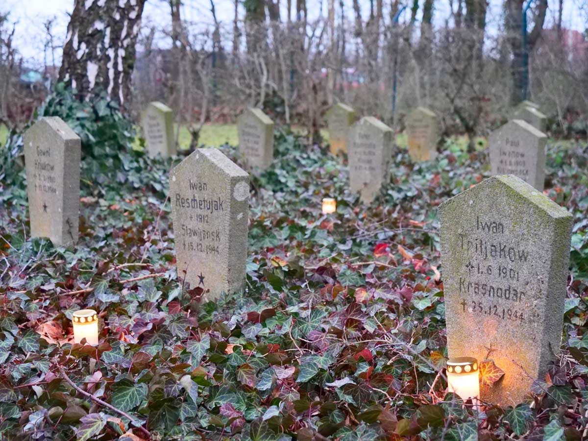 Die Kundgebung findet an der Gedenkstätte Zwangsarbeit am Südring statt. Foto: Archiv