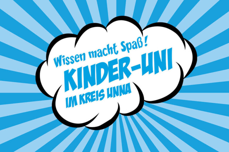 Die Kinder-Uni findet in Werne statt. Grafik: Kreis Unna