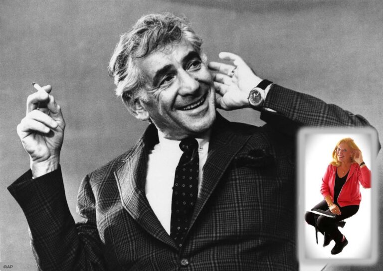 Andrea Knefelkamp-West lässt im OHRENforum buchstäblich die Musik von Leonard Bernstein aufleben. Foto: privat