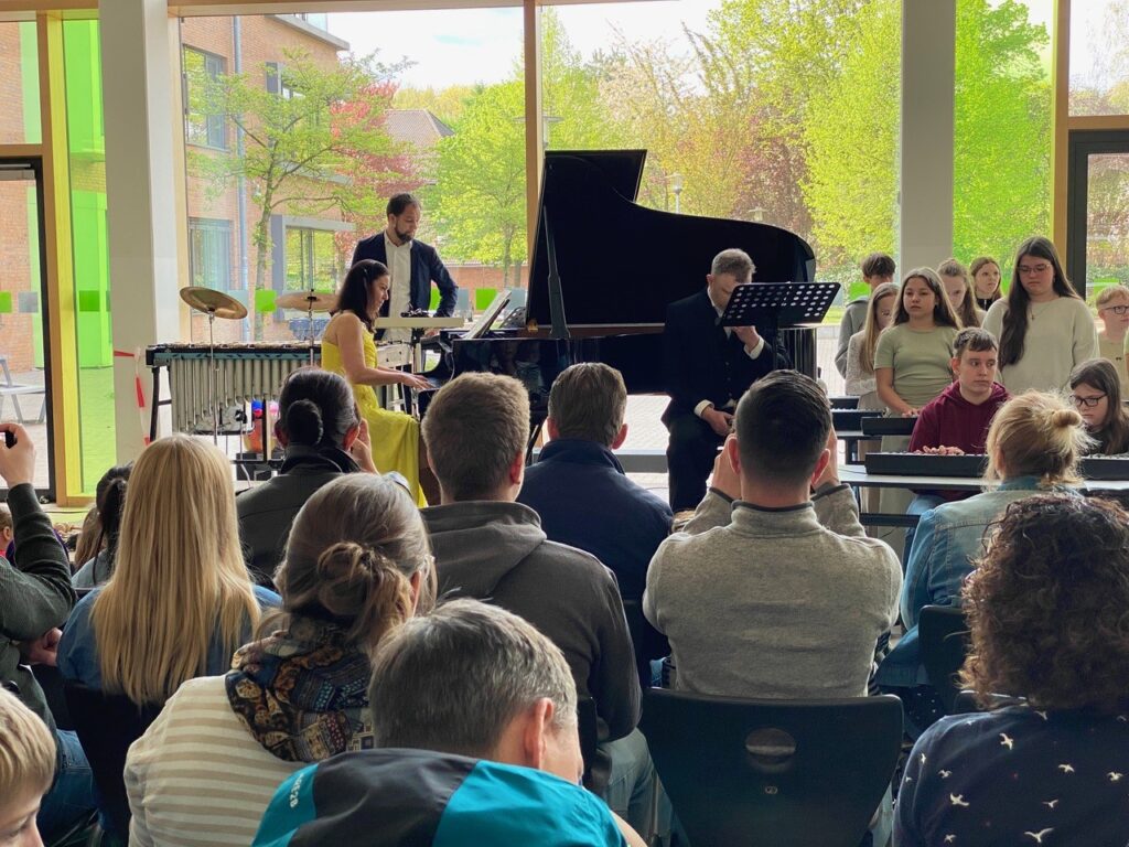 Margarita Lebedkina und ihr Mann Timafei Birukov musizierten