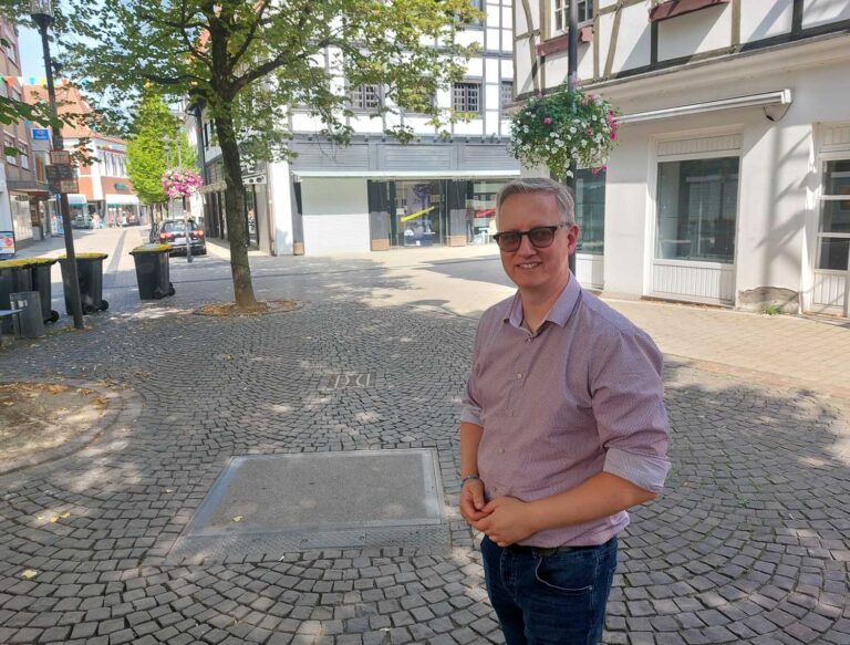 Wirtschaftsförderer Matthias Stiller bereiten die Leerstände in der Innenstadt Sorgen. Foto: Wagner