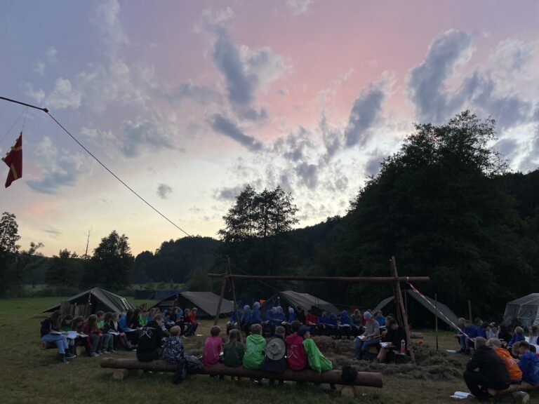 Das Zeltlager der Kolping- und Klosterjugend hat in Werne eine lange Tradition. Foto: privat