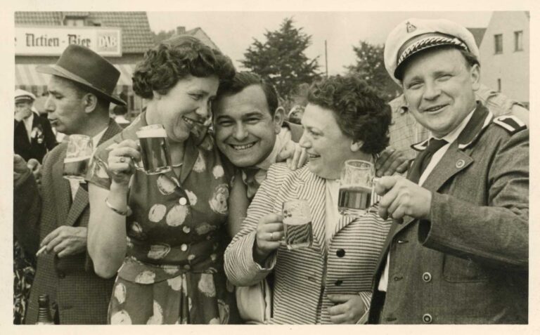 Schützenfest in den 1950er Jahren. Bild: Fotosammlung Stadt Werne; Inv.-Nr. MWF02828