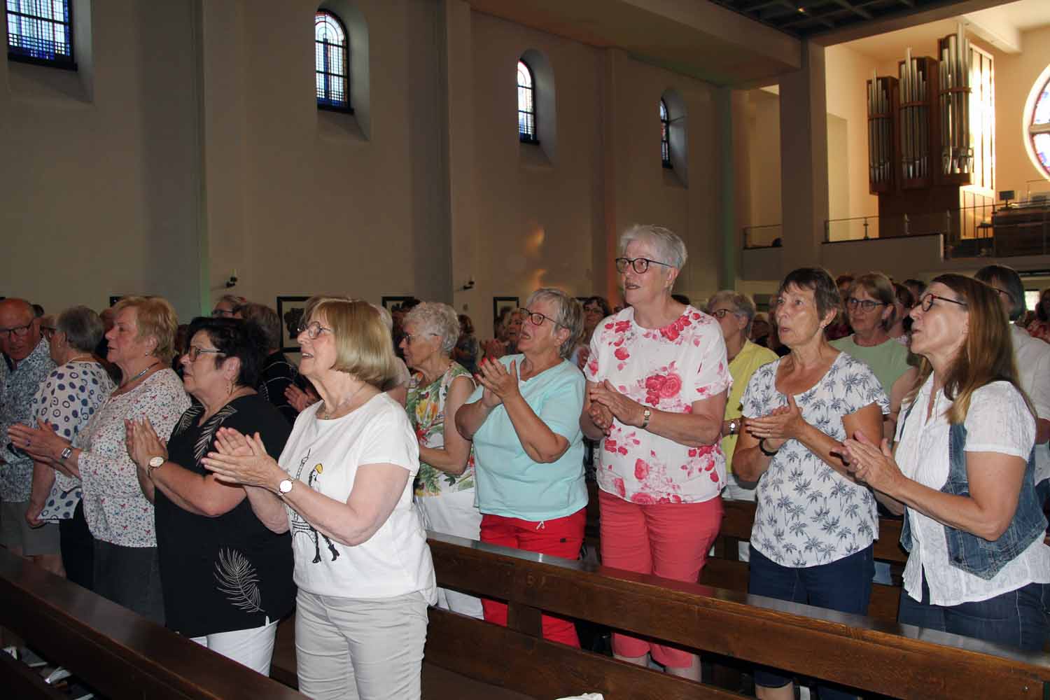 Statt klassischer Kirchenlieder stehen beim 