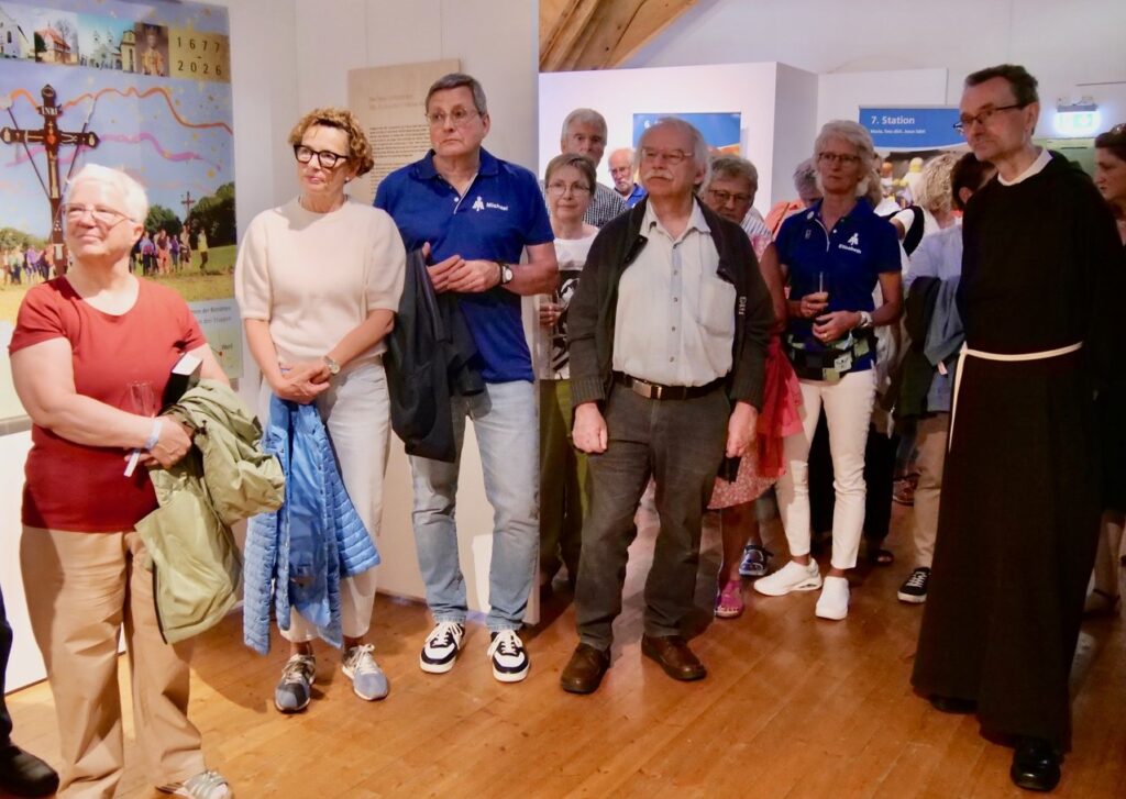 Eröffnung der Sonderausstellung „350 Jahre Fußwallfahrt Werne-Werl“ im Stadtmuseum Werne. Foto: Schwarze