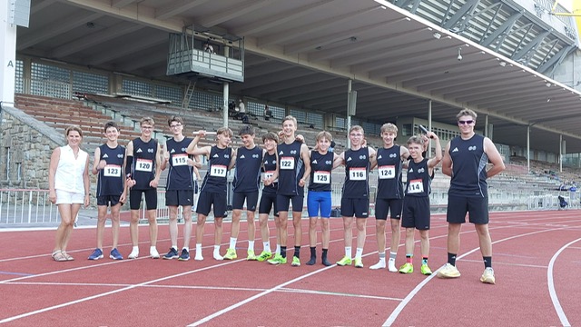 Die U16-Leichtathleten aus Werne und Werl messen sich mit den besten Teams aus ganz Deutschland. Foto: Verein