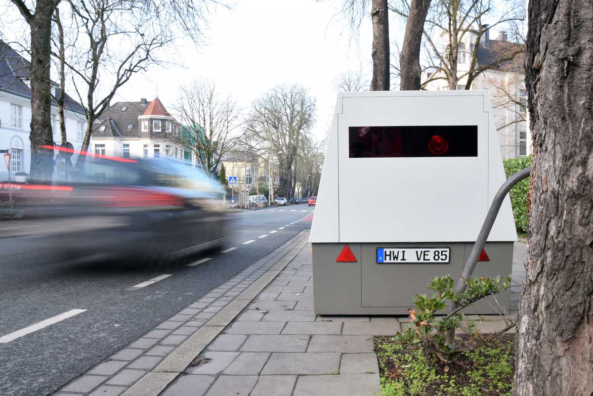 Über eine interkommunale Zusammenarbeit bei der Geschwindigkeitsüberwachung verhandeln Lünen, Werne und Selm seit 2025. Archivfoto: Kreis Unna