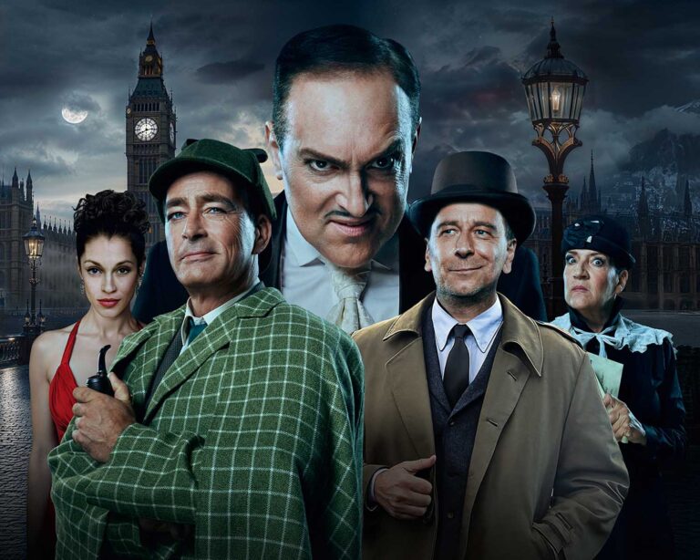 „Der Fall Moriarty“ ist die wahrscheinlich ungewöhnlichste und witzigste Sherlock Holmes-Story aller Zeiten. Das Stück gibt es im Theaterprogramm der Städtischen Bühne. Foto: privat