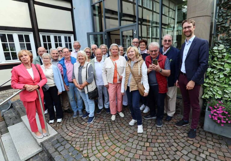 Eine international zusammengesetzte Gruppe ehemaliger Distrikt-Governors der Lions besuchte Wernes Stadtmuseum und Kapuzinerkloster. Foto: privat